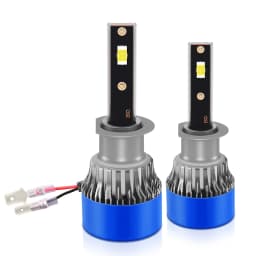 Roadsun Car LED Headlight Bulbs 120W 22000LM CANBUS Super Bright H1 High/Low Beam LED Car Headlamps 6000K DC12V 3570 CSP Chips Auto Light Bulbs Universal Fit For Car Motors