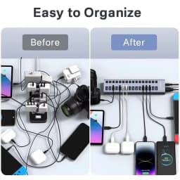 Acasis 16 Port 10Gbps USB Hub Splitter Data Transfer Charging For PC Laptop Workstation Multi Device Expansion Individual Switch