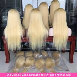 38 40 Inches 13x4 13x6 Hd Lace Frontal Wigs Bone Straight Pre Plucked Transparent Lace Frontal Wig Honey Blonde 613 Lace Front Human Hair Wigs For Women 220 250 Density Free Shipping