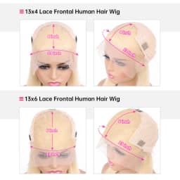 38 40 Inches 13x4 13x6 Hd Lace Frontal Wigs Bone Straight Pre Plucked Transparent Lace Frontal Wig Honey Blonde 613 Lace Front Human Hair Wigs For Women 220 250 Density Free Shipping