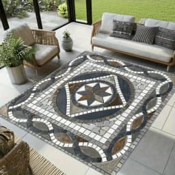 Crystal Velvet Area Rug Non Slip Heavy Duty Vintage Bohemian Marble Print Plush Thick Decor Carpet Indoor Outdoor Use for Xmas Halloween Patio Garden RV Beach Backyard Home Decor