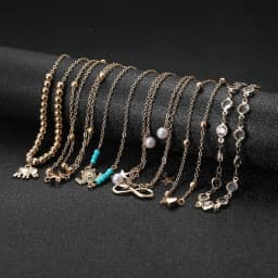 20Pcs Ankle Bracelets for Women Waterproof Summer Beach Anklets Boho Cute Charm Anklets Layered Stackable Womens Anklet Bracelets Set Non Tarnish Foot Jewelr