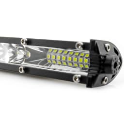 22-inch Single Row Off-Road Vehicle Light - LED Ultra-Thin Single Row Driving Light with Mixed Beams for Trucks, Cars, Engine Bays, Boats, ATVs, UTVs, SUVs 12V 24V