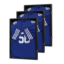 Jersey Display Frame Case Lockable, Large Sport Jersey Shadow Box with UV Protection Acrylic and Hanger for Baseball Basketball Football Soccer Hockey Shirt and Uniform
