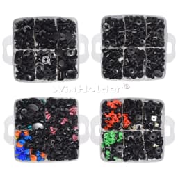 1295Pcs Car Retainer Clips and Auto Fasteners Assortment-37 Most Popular Sizes For Car Trim Door Panel, Bumper, Fender, Engine Cover And Aplash Shield Retainers Replacement