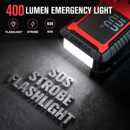 GOOLOO GT6000 6000A Peak 12V Jump Starter with 100W Bi-Directional Fast Charge Portable Car Battery Booster with USB PD & Type-C
