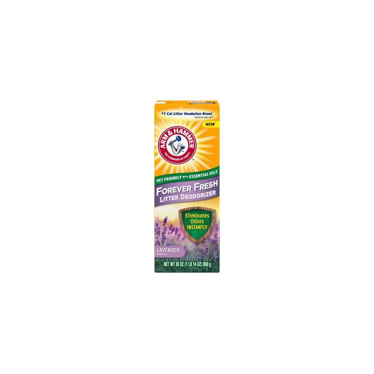 Odor Control Forever Fresh Cat Litter Deodorizer - 30oz: Powder Form, Pet Beds, Carpet Cleaning
