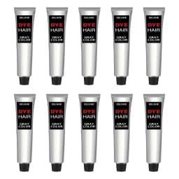 EELHOE Gray Hair Dye Cream Dye Shampoo Covering Primary Color Easy To Get Started Professional Hair Dye Cream For Women Men
