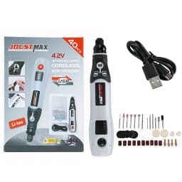 USB Cordless Mini Rotary Tool Rechargeable for Polishing Carving DIY Craft