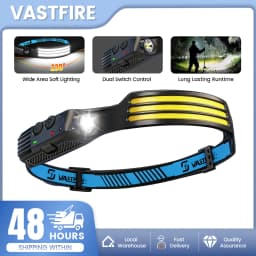3PCS LED Induction Headlamp 1000mah Camping Search Light USB Rechargeable Headlight Led Head Torch Work Light With Built-in Battery