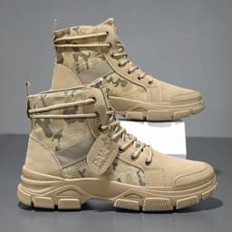 Autumn New High-Top Plus Size Casual Sports Shoes, Outdoor Hiking Boots, Comfortable Thick Sole Lightweight Casual Walking Shoes, Suitable for All-Season Daily Outdoor Activities, Walking And Travel, Mountaineering, Camping Gear