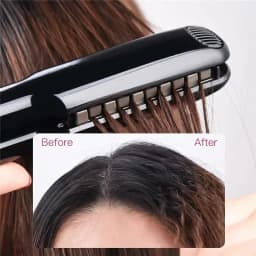 1.25Inch Professional Volumizing Ceramic Hair Crimping Irons Lasting Hair Volume For Short Or Thin Hair Adjustable Temp Fluffy Styling Tool