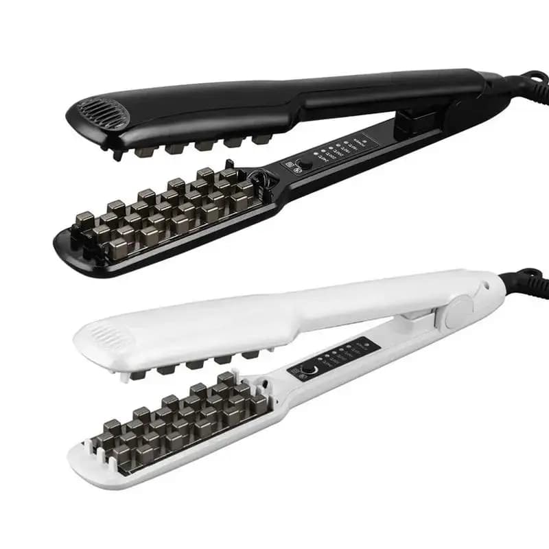 1.25Inch Professional Volumizing Ceramic Hair Crimping Irons Lasting Hair Volume For Short Or Thin Hair Adjustable Temp Fluffy Styling Tool