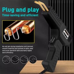 Hot Stapler Plastic Welding Gun Kit 1000Pcs Staples Plastic Welder Soldering Iron for Car Bumper PVC ABS Plastic Repair Tools