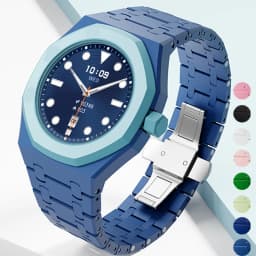 For Swatch X AP Royal POP Ceramic Band Biomaterials Watch Case Strap Luxury Modification Kit Pocket Changer To Wristwatch Cover