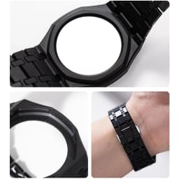 For Swatch X AP Royal POP Ceramic Band Biomaterials Watch Case Strap Luxury Modification Kit Pocket Changer To Wristwatch Cover