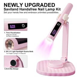 LIMEGIRL Nail UV LED Dryer Touch Lamp Rechargeable Flashlight UV Light Drying Nails UV Gel Polish Lamps Quick Drying Cure Tools