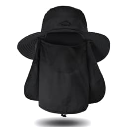 Fisherman's hat, male sun hat, summer outdoor quick drying sun hat, fishing breathable sun hat, female face mask hat