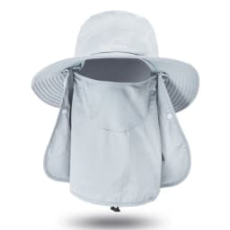 Fisherman's hat, male sun hat, summer outdoor quick drying sun hat, fishing breathable sun hat, female face mask hat