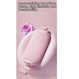 USB Charging Portable Menstrual Heating Pad Adjustment Warmth Electric Heating Belt Fast Heating Quiet for 5V1800mAh