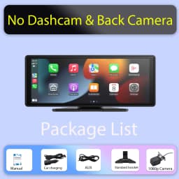 Pionray 10-inch Portable CarPlay Android Auto Screen for Vehicle