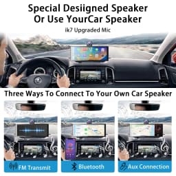 Pionray 10-inch Portable CarPlay Android Auto Screen for Vehicle