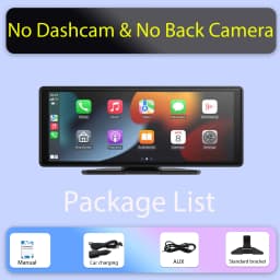 Pionray 10-inch Portable CarPlay Android Auto Screen for Vehicle