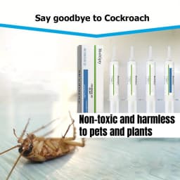 4 Tubes Cockroach Attractant Bait Gel, Indoor Household Daily Accessory, Convenient Placement Gel Supply for Kitchen, Cabinet, Bathroom & Residential Home Use