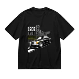Men's Vintage Datsun 510 Racing Car Graphic T-Shirt, Retro JDM Auto Motif Tee, Casual Summer Short Sleeve Streetwear Top