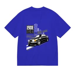 Men's Vintage Datsun 510 Racing Car Graphic T-Shirt, Retro JDM Auto Motif Tee, Casual Summer Short Sleeve Streetwear Top