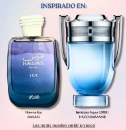Rasasi Hawas Ice For Him Eau De Parfum Spray 3.4 Fl oz Regular Size