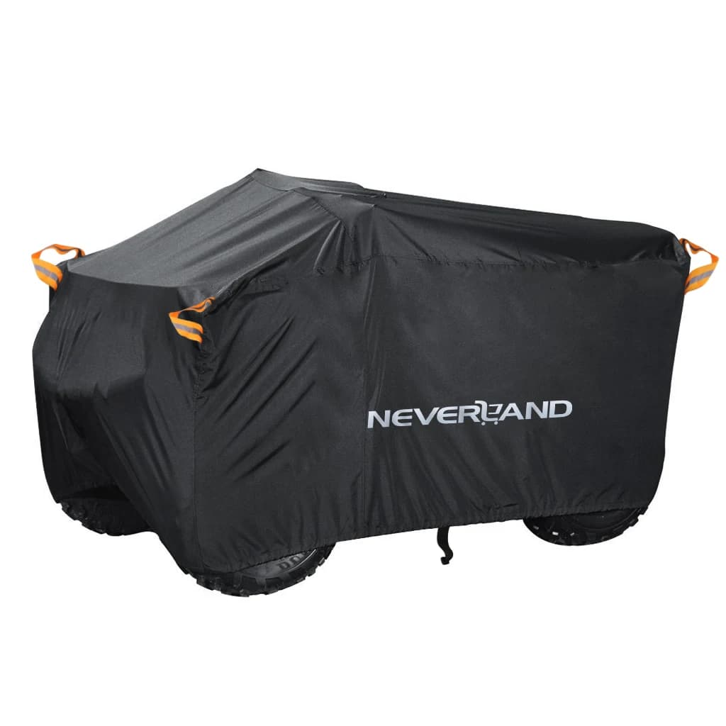 NEVERLAND 05 Series Quad Bike ATV Cover 190T Waterproof Motorcycle Vehicle Scooter Kart Motorbike Resistant Dust Universal UV Protector XL Size Black