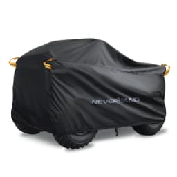 NEVERLAND 05 Series Quad Bike ATV Cover 190T Waterproof Motorcycle Vehicle Scooter Kart Motorbike Resistant Dust Universal UV Protector XL Size Black