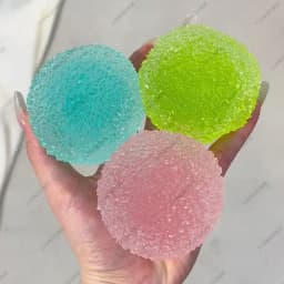 Slushy Bayberry Stress Ball Squishy Toy Shapeable Non-rebound Fidget Toys ASMR Slushy Squeeze Ball Anti Stress for Adults & Kids