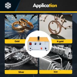 390W Jewelry Spot Welder Pulse Arc Welding Machine, Handheld Gold Silver Welder with Foot Pedal for Jewelry Repair, 1-80A Adjustable