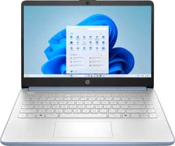 HP 14" HD LED Ultra Light Laptop with 1-Year Microsoft 365,Intel Processor N150,Up to 16GB RAM,384GB Storage (128GB UFS+256GB SD Card),Windows 11 S