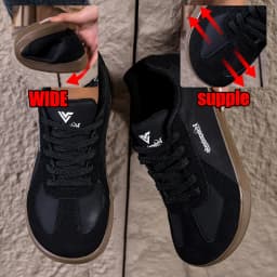 2026 New Women Wide Toe Box Retro Sneakers Soft Flat Gum Sole Lace Up Casual Trainers Ladies Lightweight Comfort Walking Shoes Fashion Color Matching Low Top Vintage German Trainer Daily Outdoor Shopping Street Footwear Plus Size 35-43 Non Slip Breathable