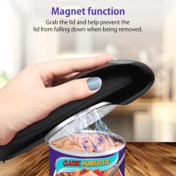 Professional Electric Can Opener,an Excellent Kitchen Gadget,one-touch Can Opener Design, Suitable for The Elderly and Arthritis
