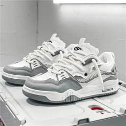 Men's Shoes Four Seasons of the New Style All Kinds of Students Retro Platform Leisure Sports Shoes