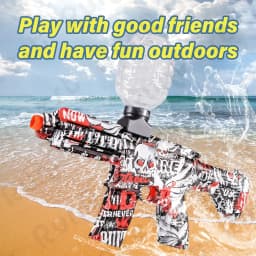Electric Ball Blaster, Balls High Orbeez Gun Performance Ball Blaster Gun Cool Toy Gun, Rechargeable Splatter Ball Toys For Halloween and Christmas Gift