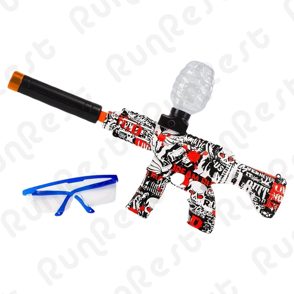 Electric Ball Blaster, Balls High Orbeez Gun Performance Ball Blaster Gun Cool Toy Gun, Rechargeable Splatter Ball Toys For Halloween and Christmas Gift