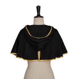 Asta Cosplay Costume Hooded Mysterious Short Cape Shawl Headband Full Set Anime Robe Cloak Halloween Party Tops Outfit DMPS20210729209B