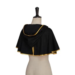 Asta Cosplay Costume Hooded Mysterious Short Cape Shawl Headband Full Set Anime Robe Cloak Halloween Party Tops Outfit DMPS20210729209B
