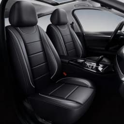 Universal 2-Seat Car Seat Covers. Leather Fabric With Elasticated Design For A Close Fit To The Original Car Seats. Suitable For All Seasons, Durable, Comfortable, And Effectively Protects The Original Car Seats.