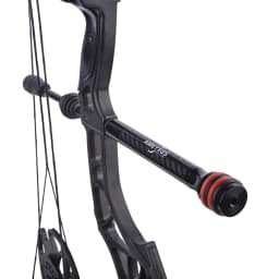 Archery 6/8/10/12Inch Compound Bow Stabilizer Rod OD 20mm Carbon Tube CNC Metal Balance Bar Rod Shooting Hunting Accessories