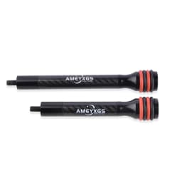Archery 6/8/10/12Inch Compound Bow Stabilizer Rod OD 20mm Carbon Tube CNC Metal Balance Bar Rod Shooting Hunting Accessories