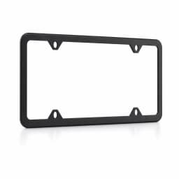 2 Pcs Stainless Steel Metal US-Spec Car License Plate Frame Tag Cover Screws and Wrench US Size High Quality Waterproof Anti-corrosion Plate