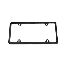 2 Pcs Stainless Steel Metal US-Spec Car License Plate Frame Tag Cover Screws and Wrench US Size High Quality Waterproof Anti-corrosion Plate