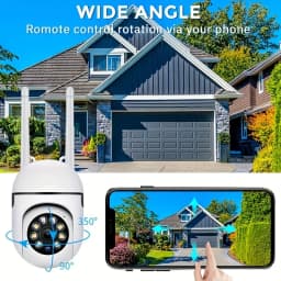 1080P WiFi Bulb Surveillance Camera Color Night Vision Motion Tracking Indoor Outdoor Security Monitor Camera Y108