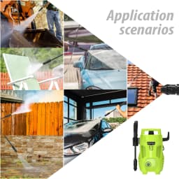 WEIRONG Home & Garden High Pressure Washer,Powerful Jet Nozzle,Portable Electric Jet Washer for Patio,Car,Driveway ,Fences,Yard